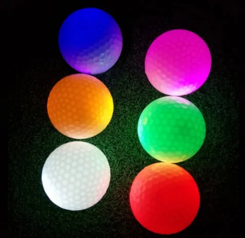 Driving Range Golf Balls Custom Led Night Practice Golf Training Flashing Glow Golf Balls-Finds Fit