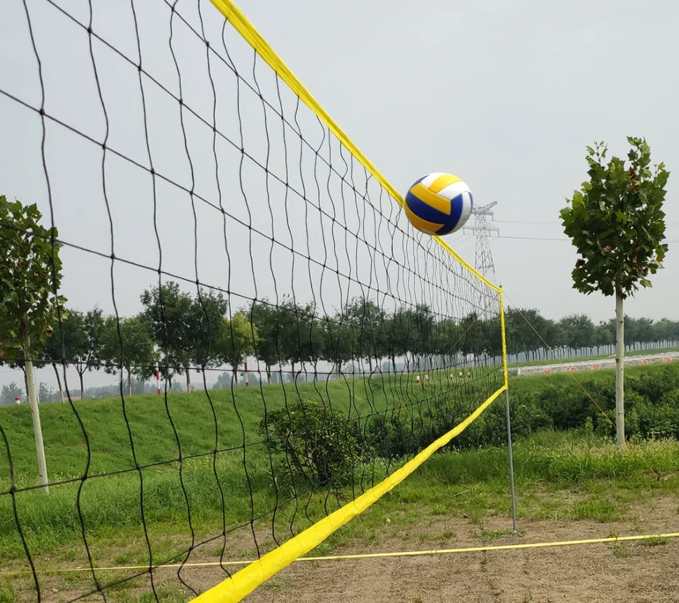 Standard portable volleyball net system set sports tool remote beach volleyball net-Finds Fit