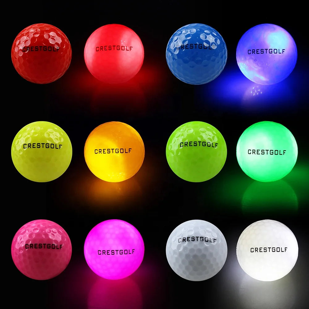 Glow In The Dark Light Luminous Golf Balls-Finds Fit