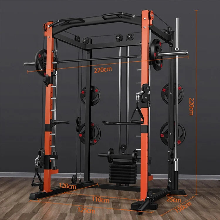 Manufacture Multi Power Rack Gym Fitness Equipment Squat Machine Squat Rack Smith Machine-Finds Fit