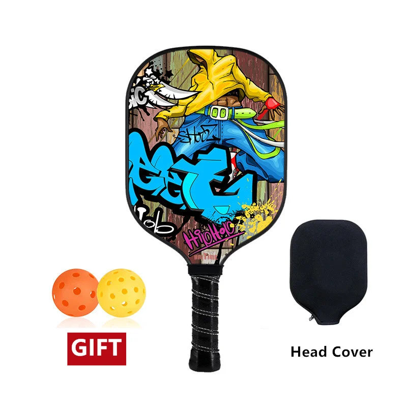 USAPA Approved Carbon Fiber Honeycomb Core Ultra Cushion Grip Pickleball Paddle Men-Finds Fit