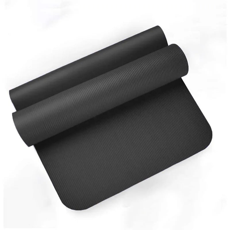 Yoga Mat 15mm Thick Non Slip Anti-Tear Fitness Mat for Hot Yoga, Pilates and Stretching Home Gym Workout-Finds Fit