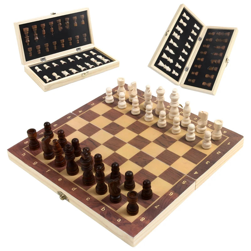 Chess adult chess and card game toys baby educational board games-Finds Fit