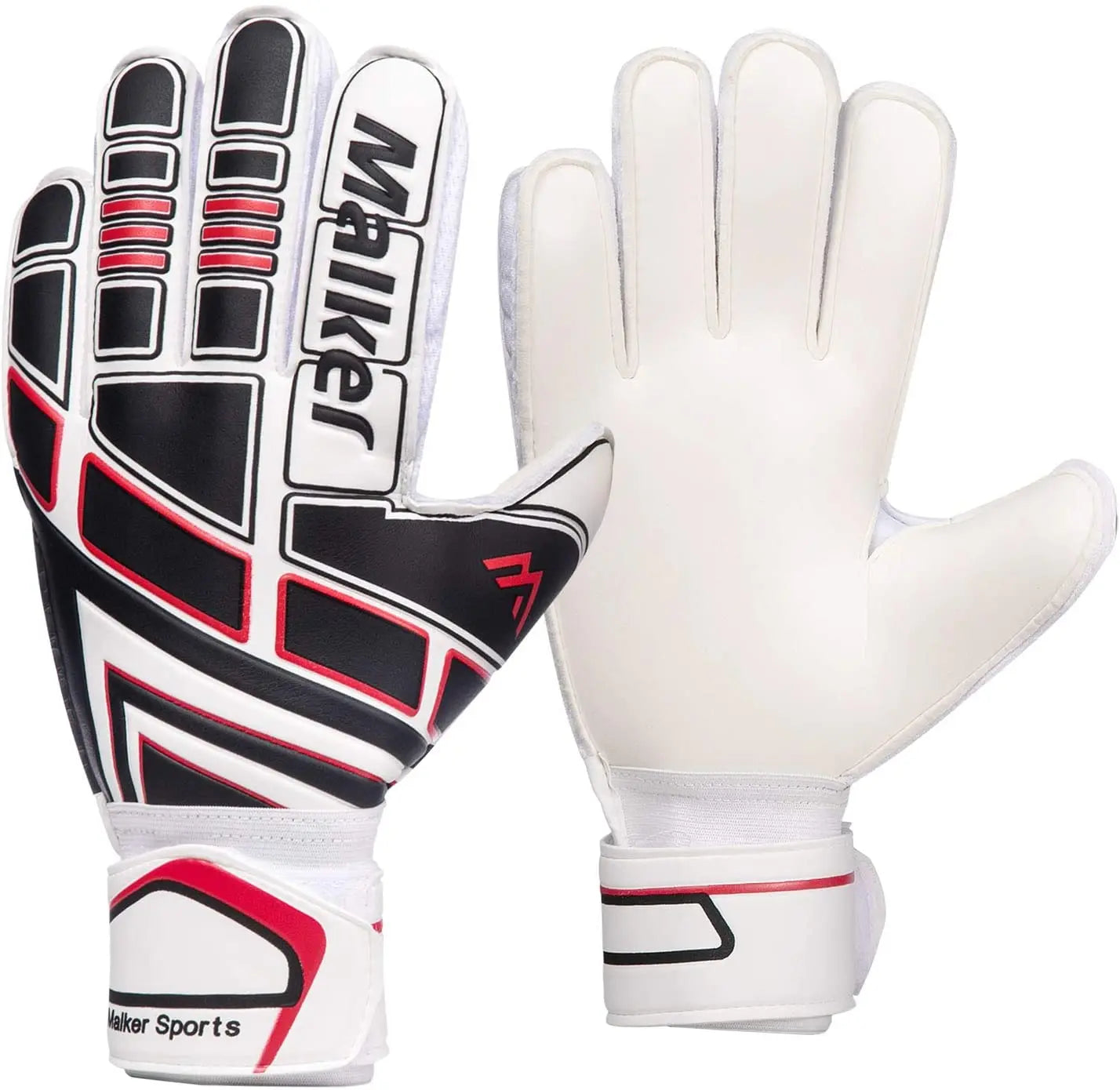 White Football Gloves-Finds Fit