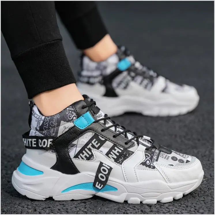 Autumn winter basketball shoes versatile sneakers running shoes-Finds Fit