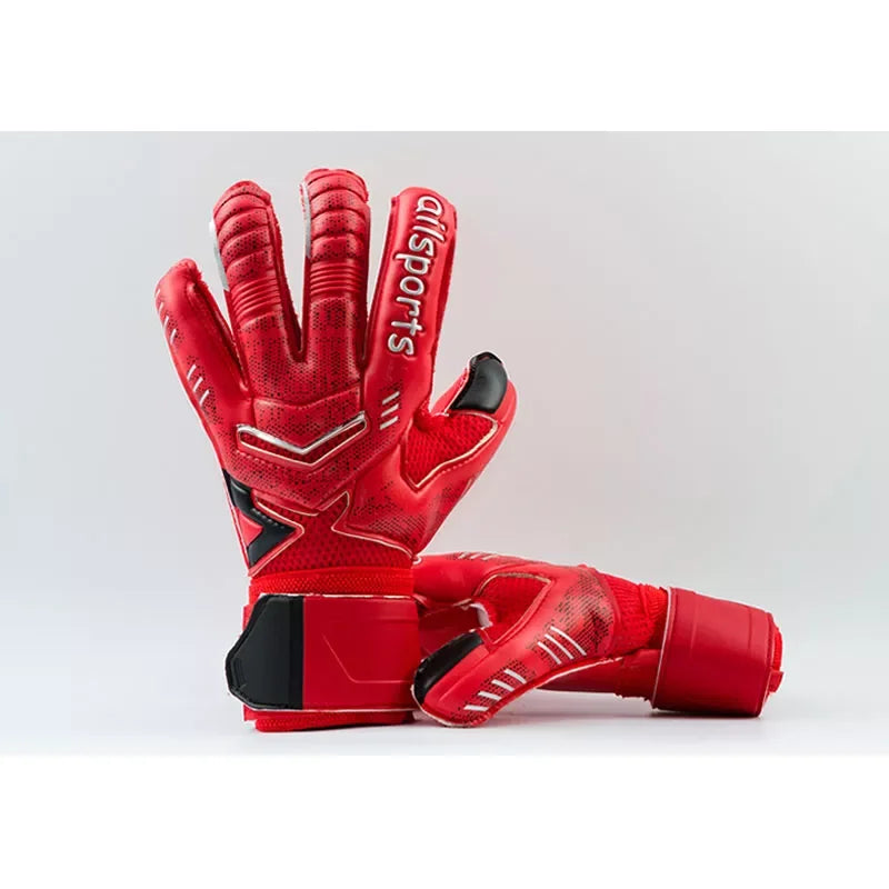 Professional Soccer Goalkeeper Gloves Latex with Finger Protection for Children Adults Man-Finds Fit