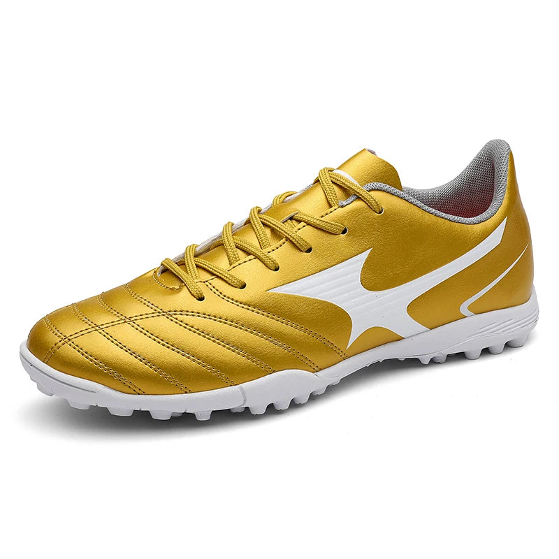 Golden Football Shoes-Finds Fit