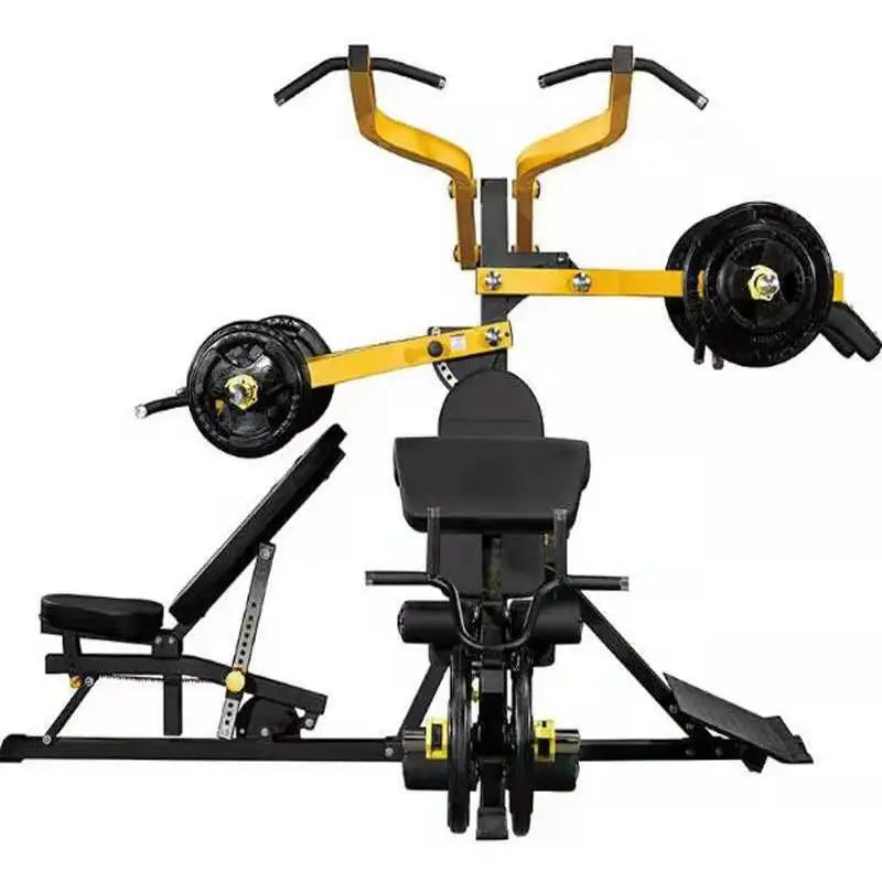 Commercial fitness Equipment comprehensive strength training device three station gym combination fitness equipment-Finds Fit