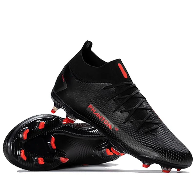 Black Football Shoes-Finds Fit