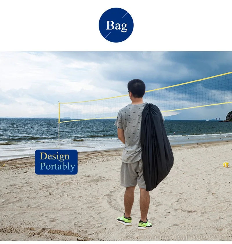 Outdoor beach volleyball net-Finds Fit