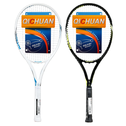 WHIZZ top brand black 40-45LBS Professional carbon fiber Tennis racket-Finds Fit