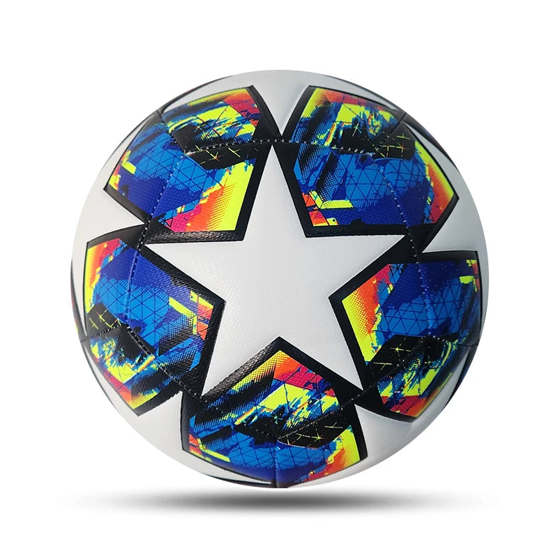 Star Designed Multi Colored Football-Finds Fit