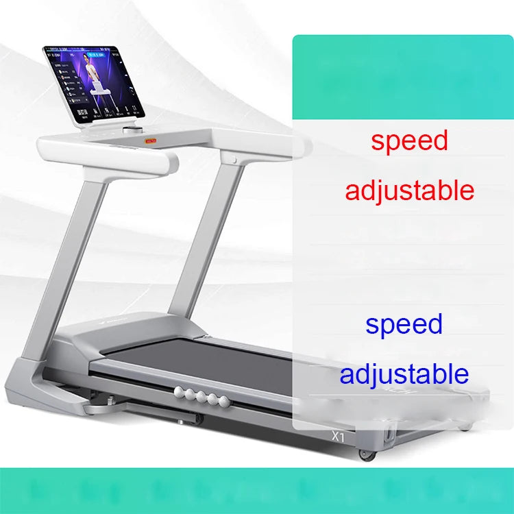 Galecon Adjustable Speed Treadmill Foldable Commercial Folding Treadmill Walking Pad Treadmills Desk-Finds Fit