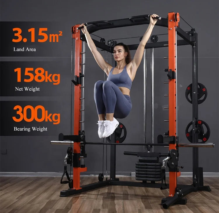 Manufacture Multi Power Rack Gym Fitness Equipment Squat Machine Squat Rack Smith Machine-Finds Fit