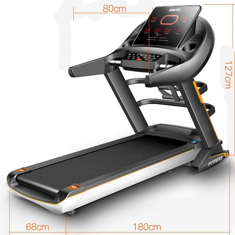 LCD Screen Smart Control Fitness Running Commercial Motorized Treadmill-Finds Fit