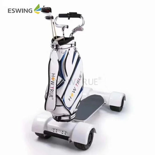 ESWING Electric Golf Push Cart 10 Inch Golf buggy Trolley 60V golf skateboard-Finds Fit