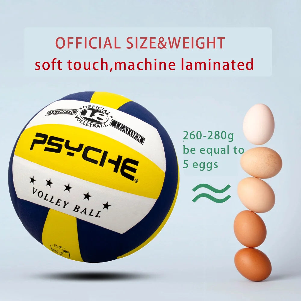 Size 5 Volleyball Beach Volleyball ball PVC PU Leather Laminated Volleyball-Finds Fit