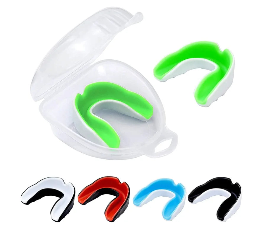 Boxing Sports Football Hockey Gum Shield Silicone Teeth Protector Mouthguard Adult Mouth Guard-Finds Fit