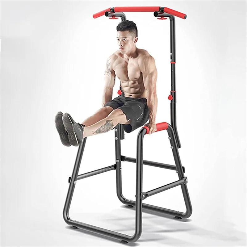 Home Power Tower Parallel Bars Fitness Heavy Duty Dip Bar Station Pull Up Bar-Finds Fit