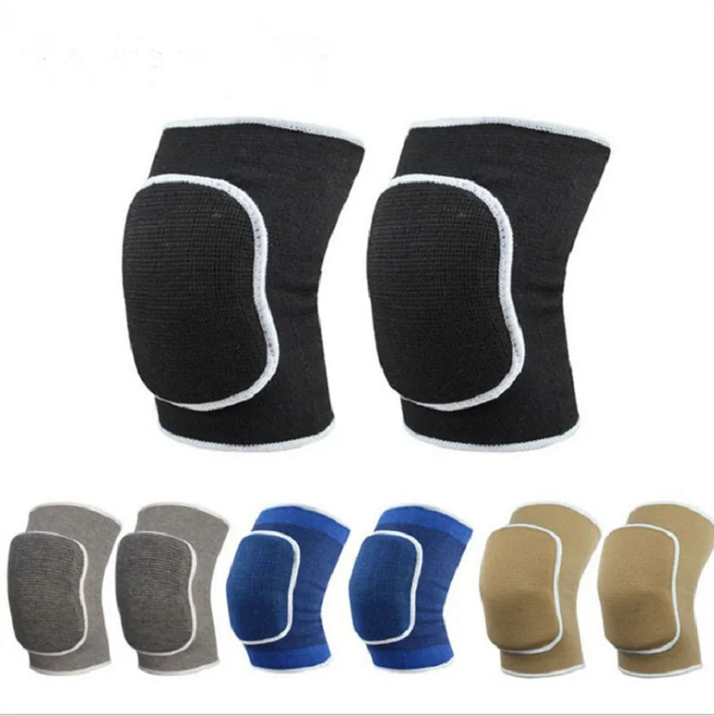 Soft breathable 3D knitting volleyball football basketball knee sleeve pads-Finds Fit