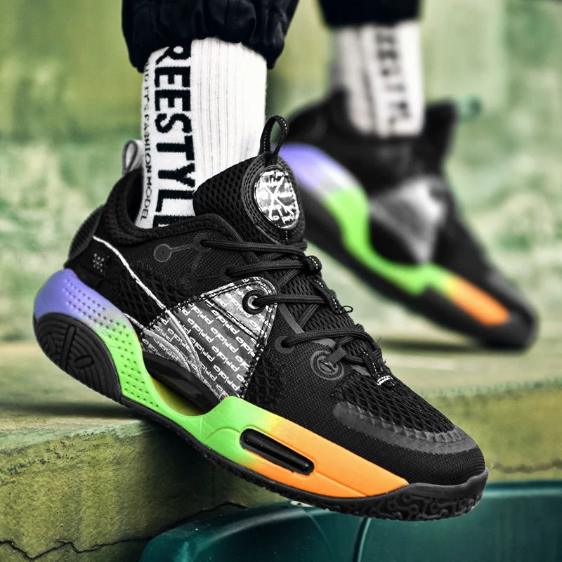 Non slip basketball shoes custom fashion basketball shoes sports shoes-Finds Fit