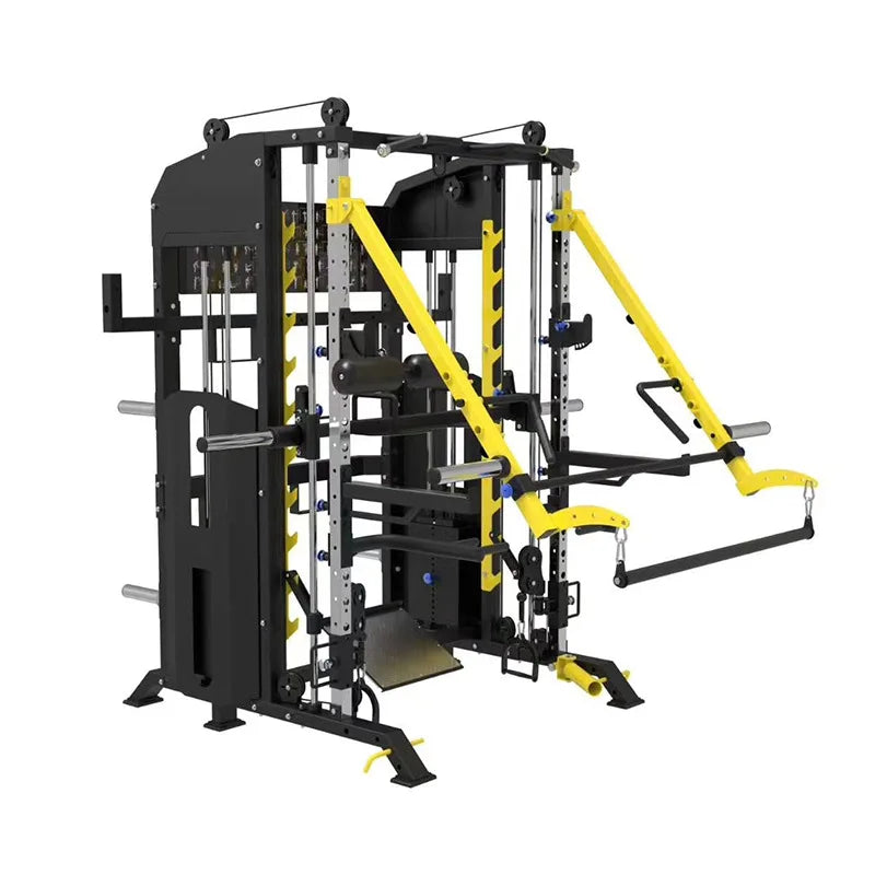 Multifunctional Gym Equipment Smith Machine Comprehensive Training Machine, Multi Combo Training-Finds Fit