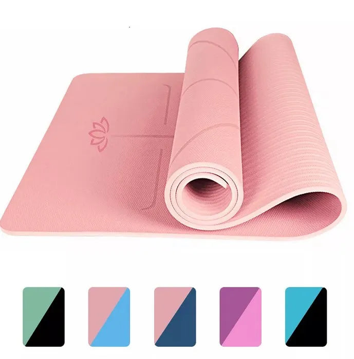 TPE Yoga Mat Gymnastics Mats Yoga Balance Pad Yoga Equipment for Sports-Finds Fit