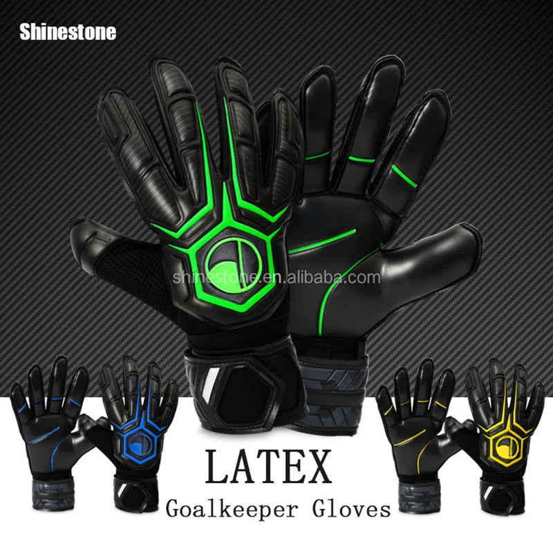 Football Gloves Neon Print-Finds Fit