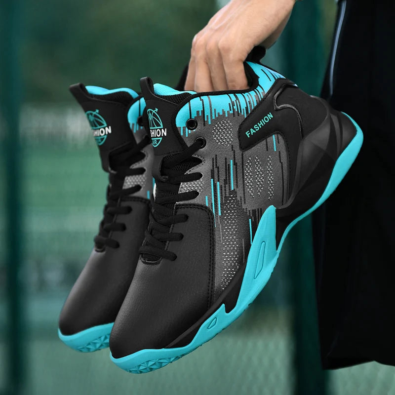 Basketball Shoes Comfortable High Top Gym Training Boots Ankle Boots Outdoor Men Sneakers Athletic Sports shoes-Finds Fit