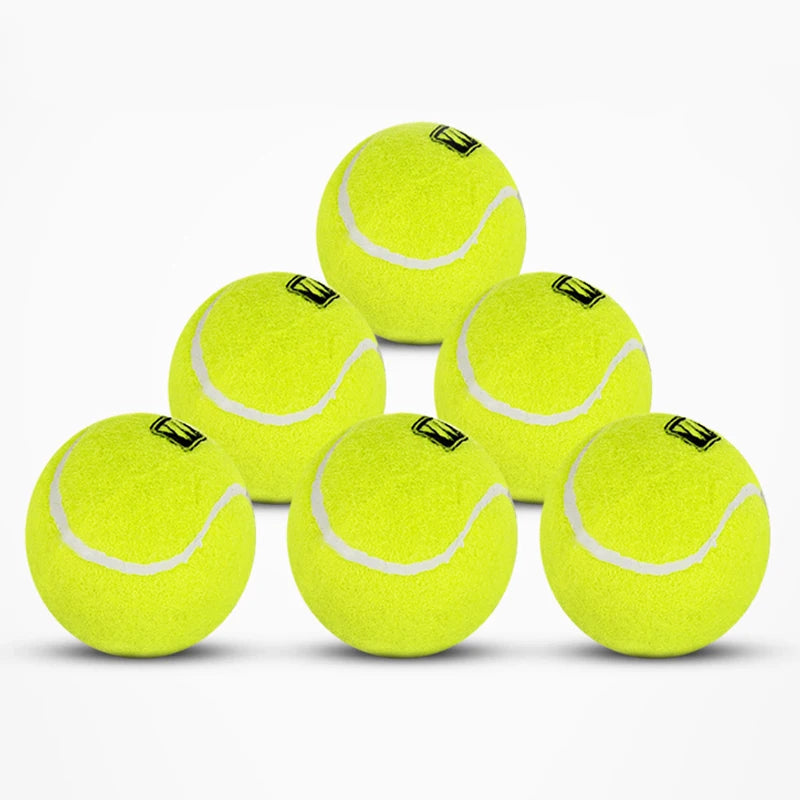 3pcs a set rubber fiber Tennis balls for playing games training hand strengthening pet toys protector-Finds Fit