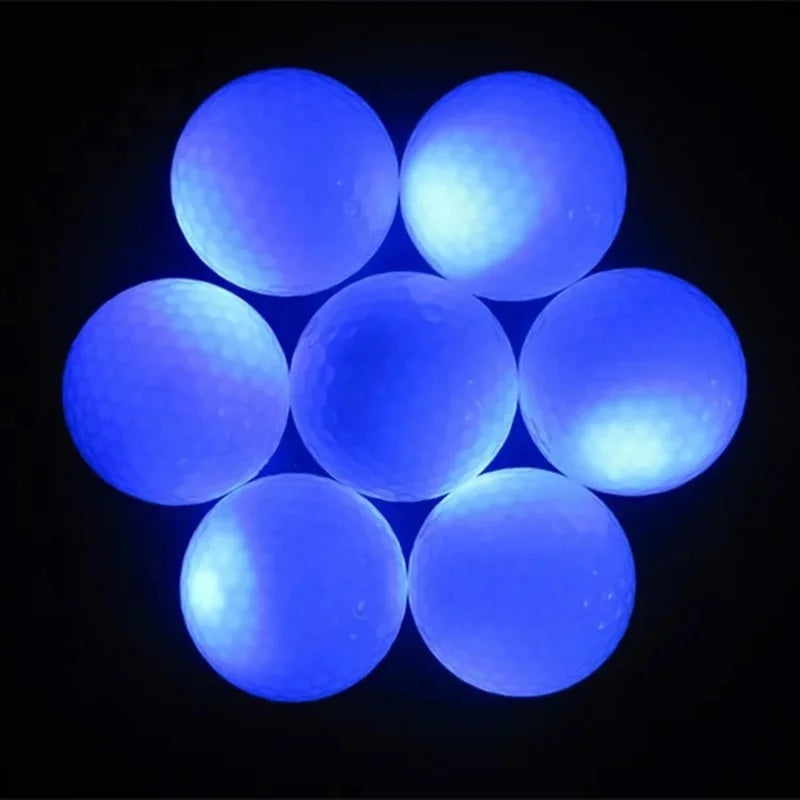 LED Electronic Golf Ball, Light-up Flashing Glow Golf Ball For Night Golfing, Neon Glow Golf Balls-Finds Fit