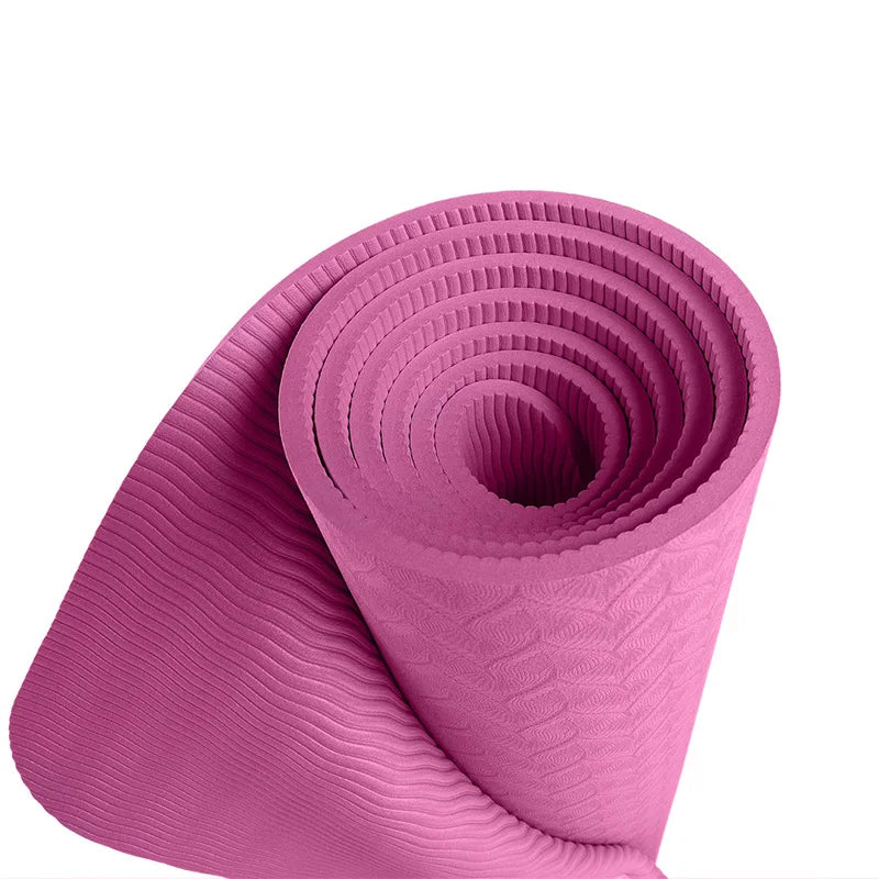 Gym Exercise Workout Sports Non Slip Custom Eco Friendly Fitness Branded 6mm Durable Instructional Yoga Mat-Finds Fit