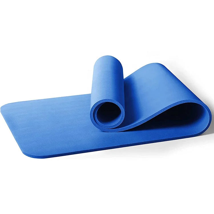 Yoga Mat 15mm Thick Non Slip Anti-Tear Fitness Mat for Hot Yoga, Pilates and Stretching Home Gym Workout-Finds Fit