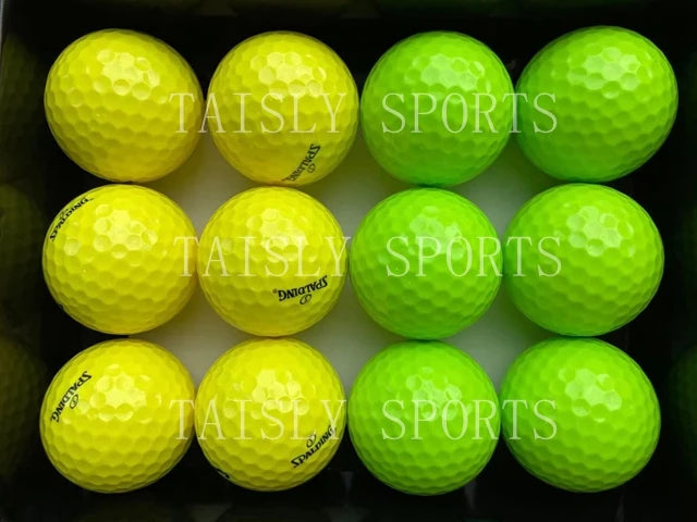 Tour feel 3 piece green color matte golf balls-Finds Fit