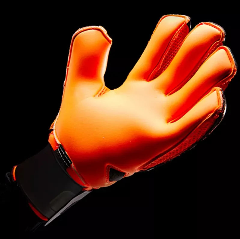 Professional Soccer Goalkeeper Gloves Latex with Finger Protection for Children Adults Man-Finds Fit