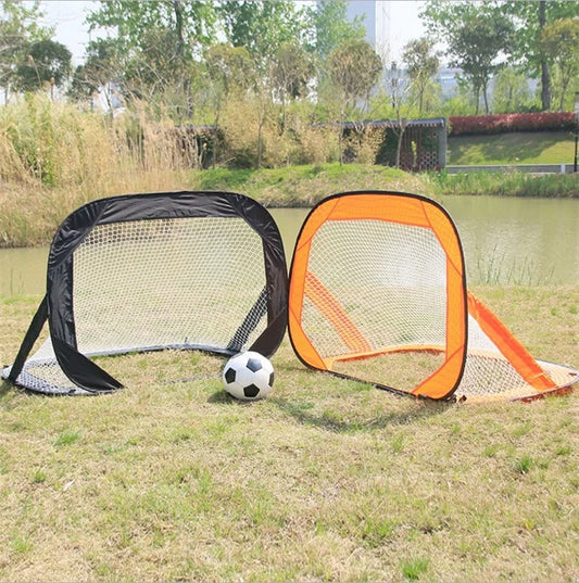 Mini Portable Football Gate Soccer Goals Outdoor for Children Kids Boys Soccer Training Equipment-Finds Fit