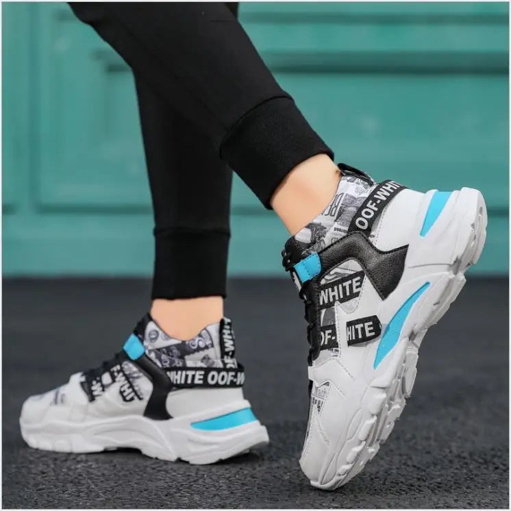 Autumn winter basketball shoes versatile sneakers running shoes-Finds Fit