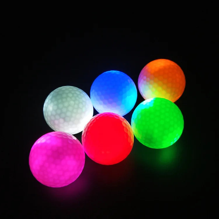 Driving Range Golf Balls Custom Led Night Practice Golf Training Flashing Glow Golf Balls-Finds Fit