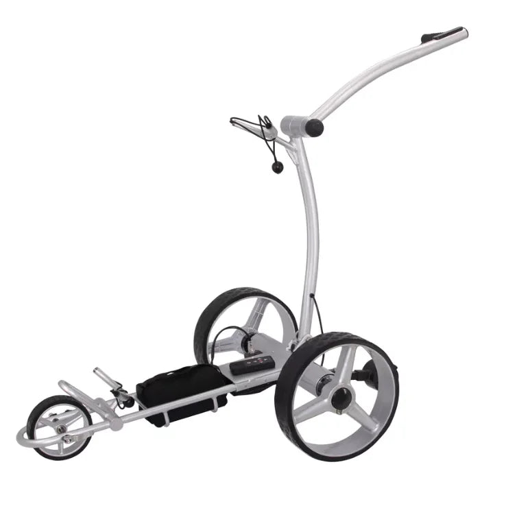 Professional Foldable 3 Wheel Electric Golf Trolley Push Cart-Finds Fit