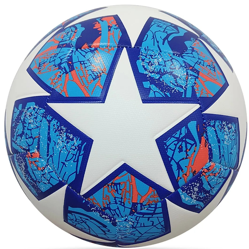 Star Designed Multi Colored Football-Finds Fit