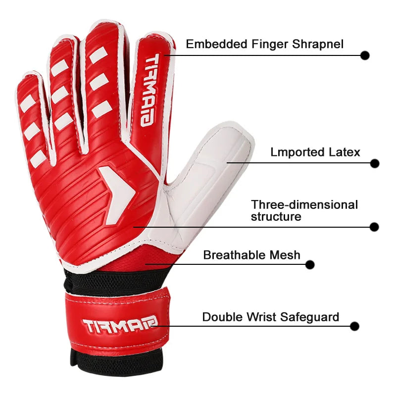 Breathable professional Football Goalkeeper Gloves-Finds Fit