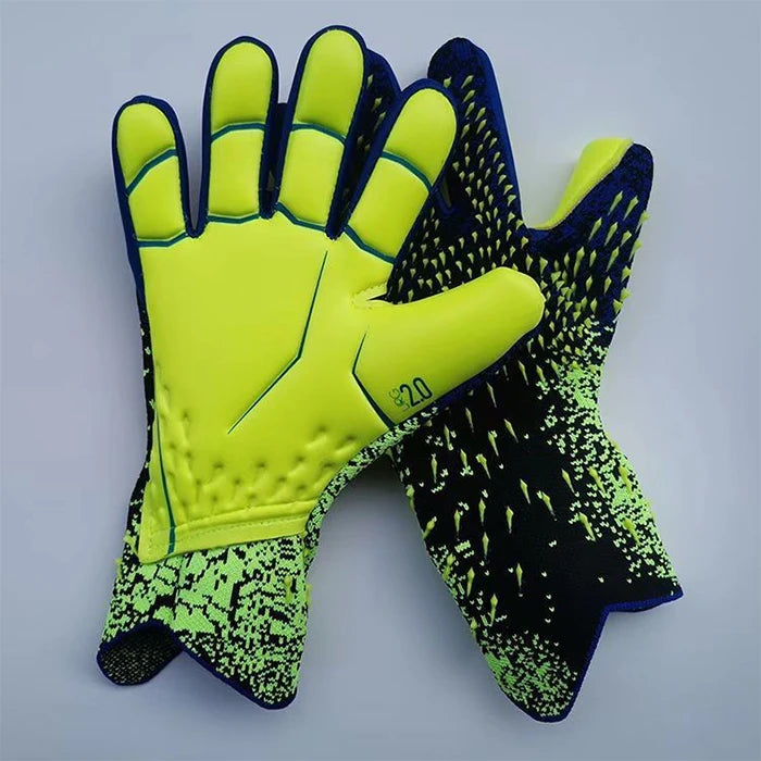 Goalkeeper Glove Design German Latex Soccer Gloves For Adult And Kids Football Gloves-Finds Fit