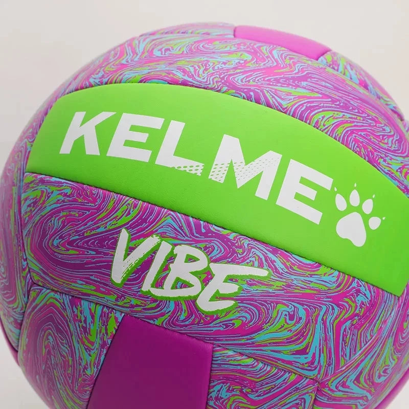 KELME Volleyball Training Ball Beach Volleyball Balls Team Match Machine Sewing Soft Touch-Finds Fit