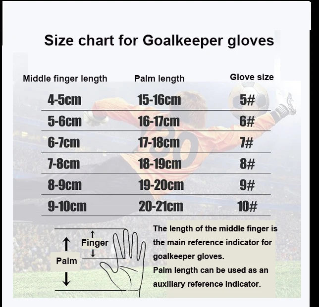 Pro-Level Football Goalkeeper gloves Double Layer Wrist Protection Custom Soccer Goalie Gloves-Finds Fit