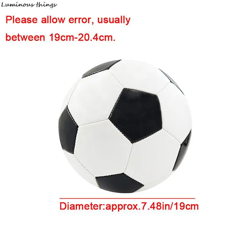 1Pc Soccer Ball Size 4 Wear Rsistant Durable Soft PU Outdoor Football Training Seamless Soccer Ball Group Training Game Supplies-Finds Fit