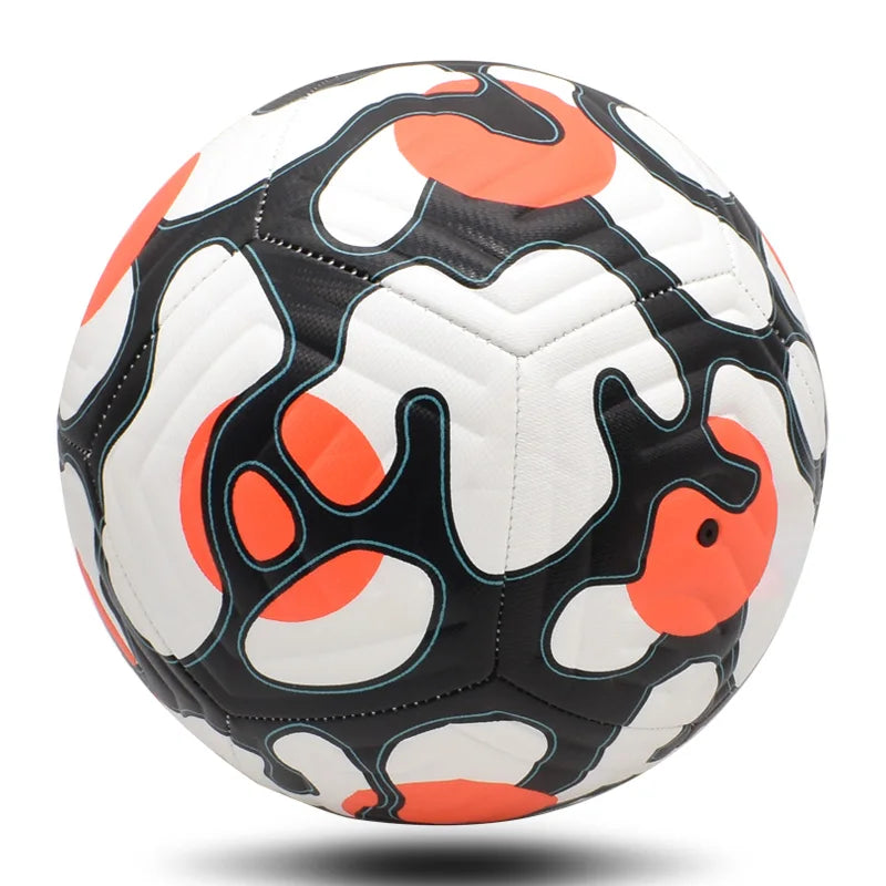 Soccer Ball Standard Size 5 Machine-Stitched Football footy Ball PU Outdoor Sports-Finds Fit