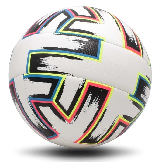 Soccer Ball Standard Size 5 Machine-Stitched Football footy Ball PU Outdoor Sports-Finds Fit