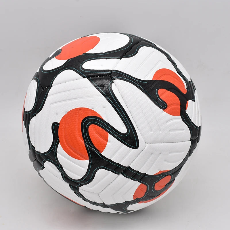 Soccer Ball Size 5 Machine-Stitched Match Football Training Balls-Finds Fit