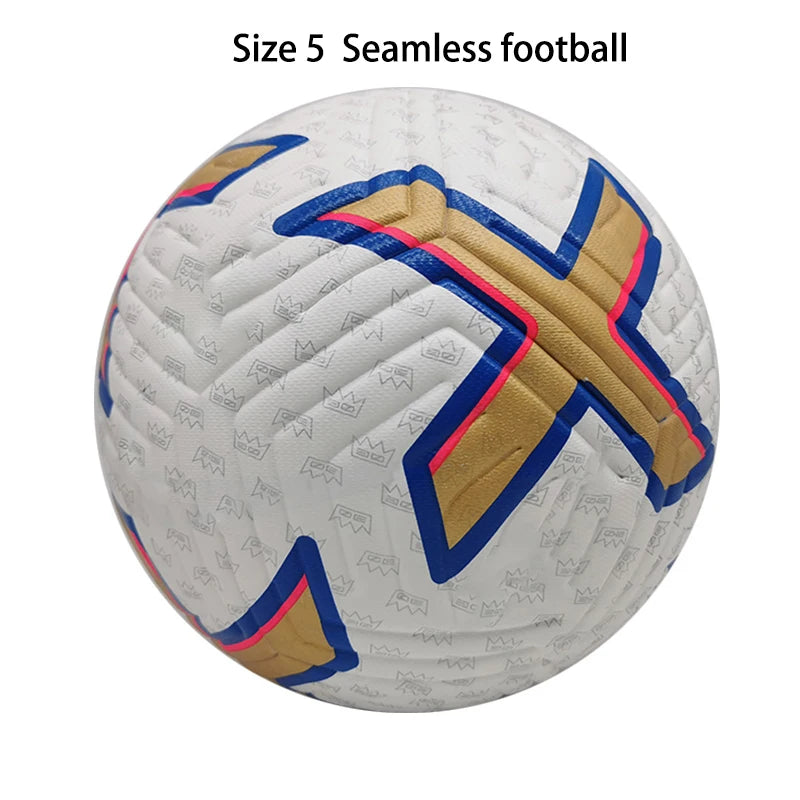 Seamless Soccer footy football training ball Size 5 PU Indoor football Match ball outdoor football for men women-Finds Fit