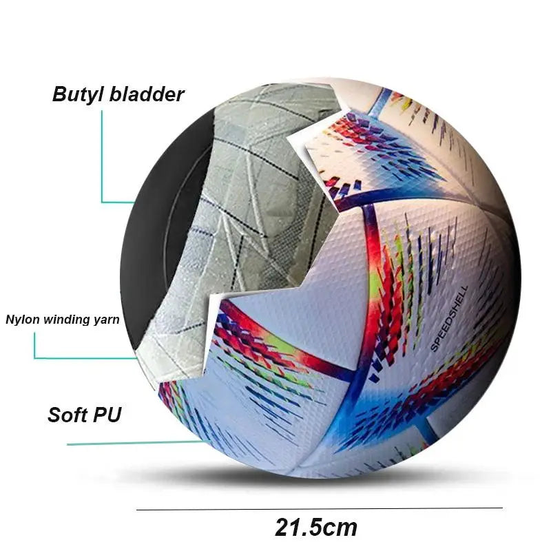 Soccer Ball Official Size 5 PU Material Seamless Wear Resistant Match Training Football-Finds Fit